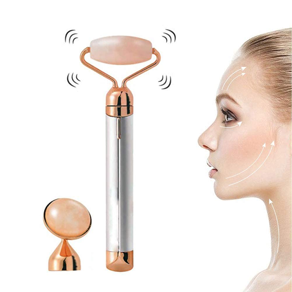 2 in 1 Roller Facial Electric Massager Automatic Facial Vibrate face Massager for Women and Men - Image 4