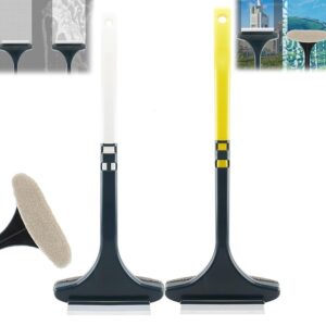 2-in-1 Mesh Cleaner Brush with Window Wiper – Double-Sided Screen & Glass Cleaning Tool